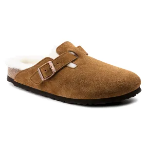 Birkenstock Boston Shearling - Mink/Natural