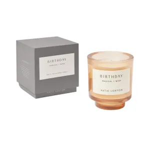 'Birthday' Sentiment Candle | English Pear & White Tea