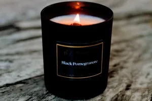 Black Pomegranate Candle