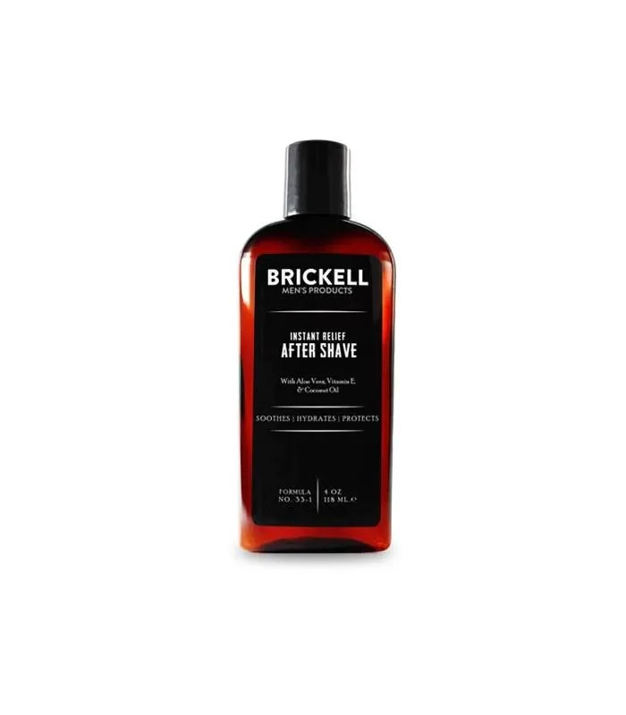 Brickell Men's Products - Instant Relief Men's Aftershave, 118ml