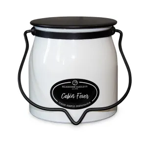 Cabin Fever 16oz Butter Jar Candle by Milkhouse Candle Co.