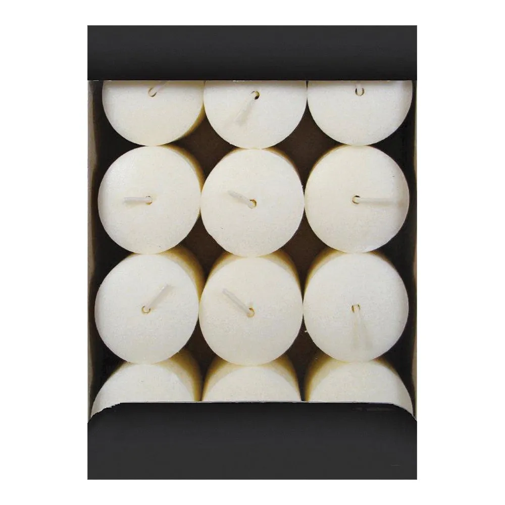 CANDLE-LITE 1276250 Scented Votive Candle, White Candle, 10 to 12 hr Burning