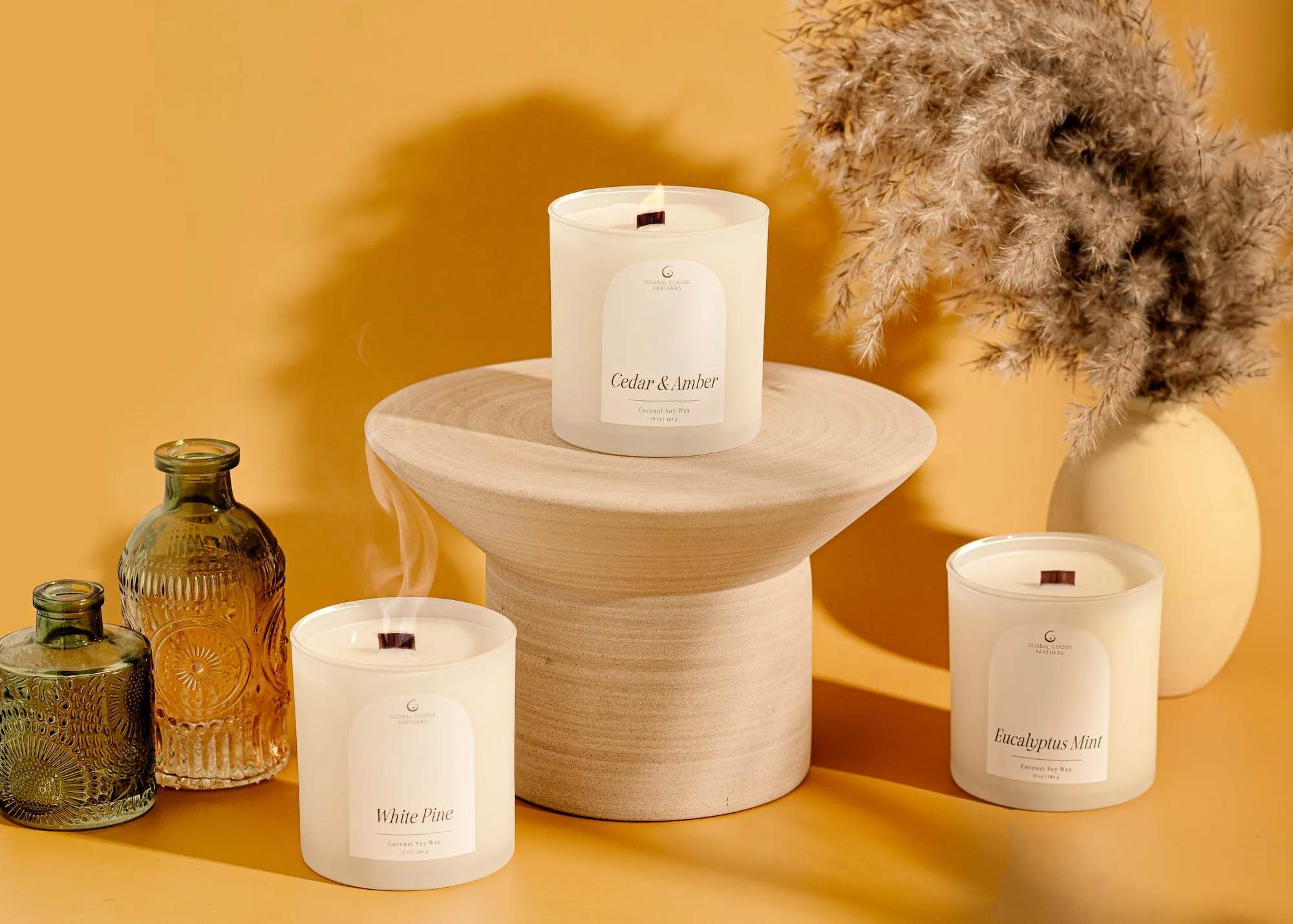 Cedar & Amber Candles