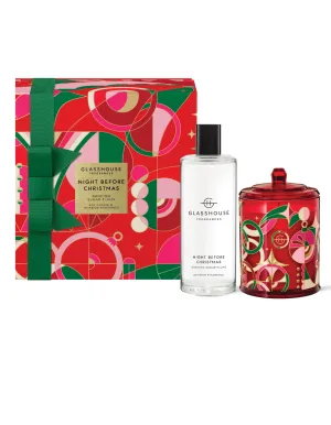 Christmas Interior Fragrance Gift Set - Night Before Christmas - Glasshouse Fragrances