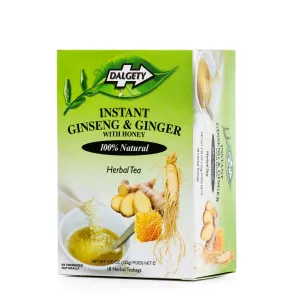 Dalgety Instant Ginseng & Ginger Herbal Infusion (carton 122g)