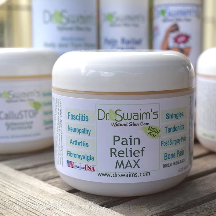 Dr. Swaim's Pain Relief Max Cream 4 oz. Tub