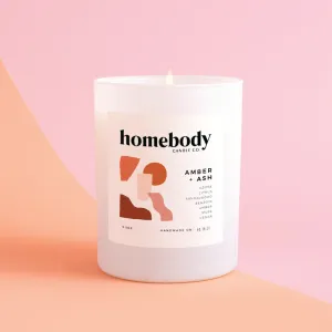 Homebody Candle: Amber   Ash