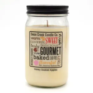 Honey Soaked Apples 24oz Pantry Jar by Swan Creek Candle