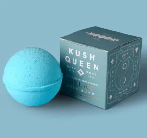 KUSH QUEEN BATH BOMB RELAX 1000MG