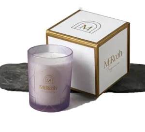 MiRooh Lilac Enchanted Kaudi Floral Scented Glass Votive Candle