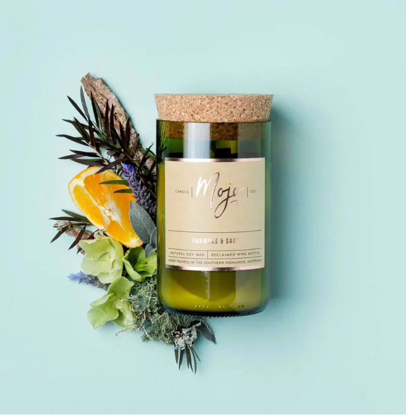 Mojo Candle | Oakmoss & Sage