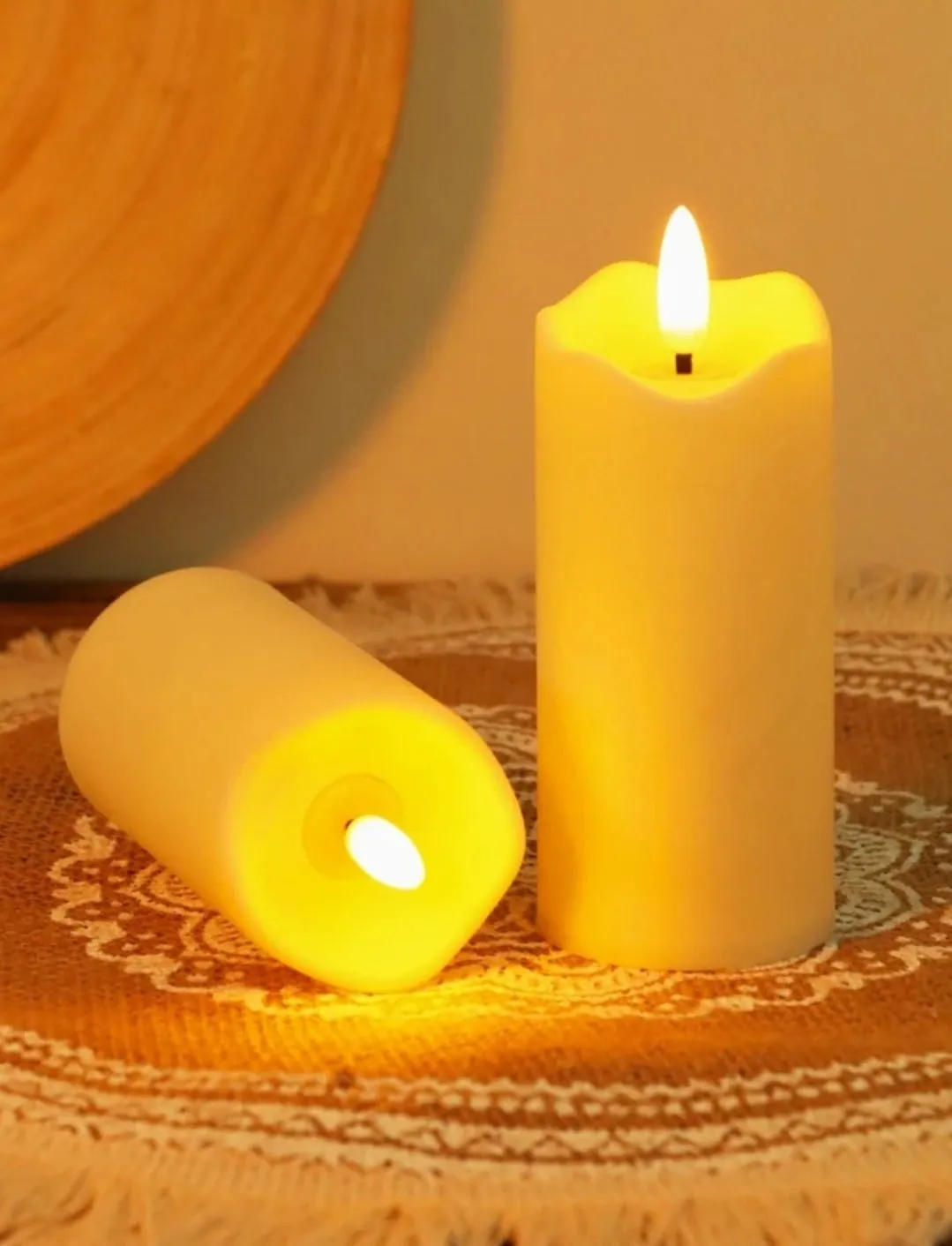 PACK OF 3 LED CANDLE LIGHTS