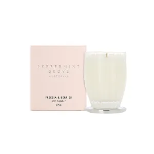 Peppermint Grove Candle 200g - Freesia & Berries