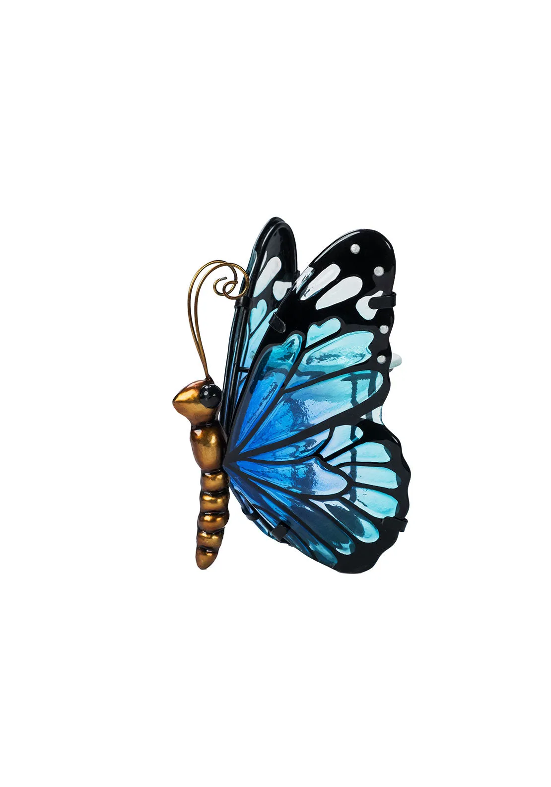 Teal Blue Tealight Butterfly