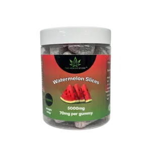 Watermelon Slices | Gummies CBD 5000mg | 70mg per Gummy