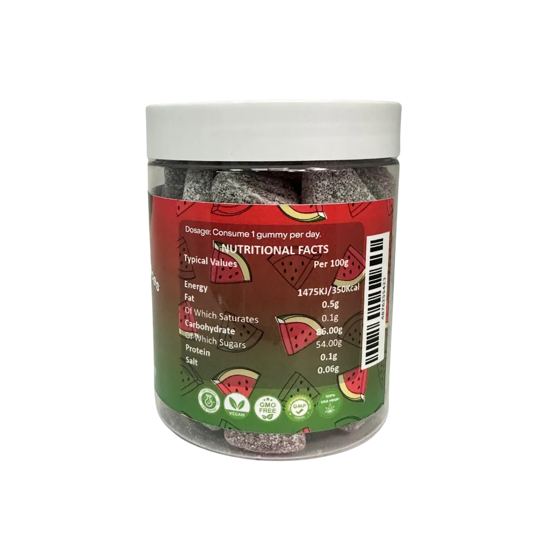 Watermelon Slices | Gummies CBD 5000mg | 70mg per Gummy